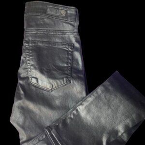 (Early Bird Deal) Adriano Goldschmied Black Farrah Skinny Ankle